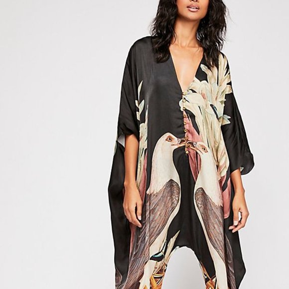 ISO Free People Silk Jumpsuit